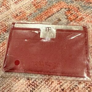 NEW TOM FORD Leather Card Wallet with Mirror